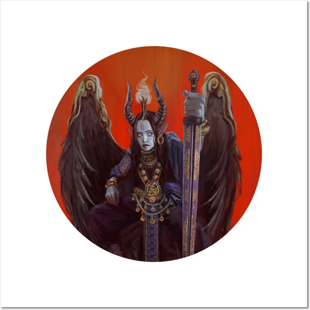 Awesome Heavy Metal Demon Devil Wall Art by WE4R